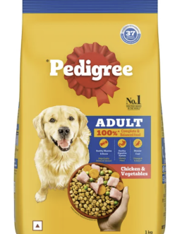 Pedigree Chicken and Vegetables Adult Dog Dry Food