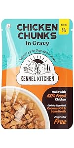 Puppy Chicken Chunks Gravy 60g (10+2)Pc