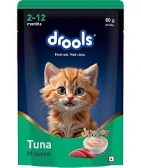 Drools Tuna Mousse Kitten 80gm (5+1) Pc